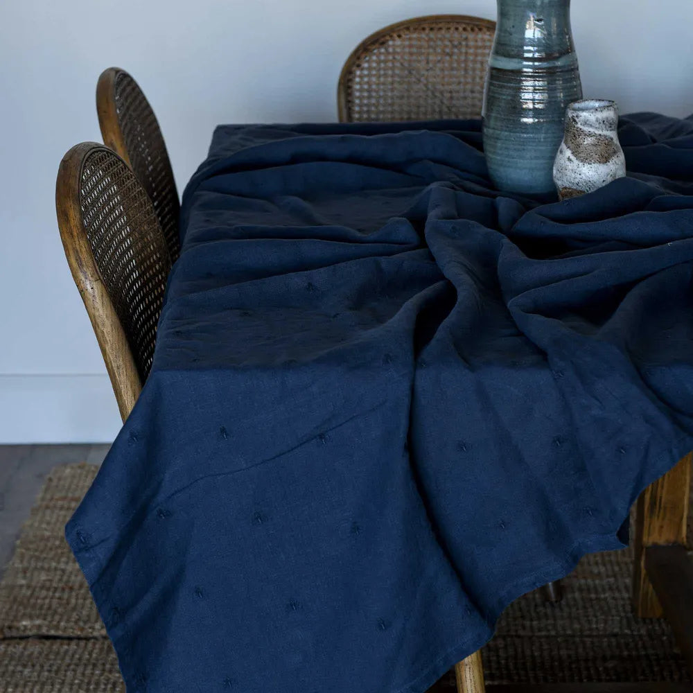 Mason Bee Linen Tablecloth