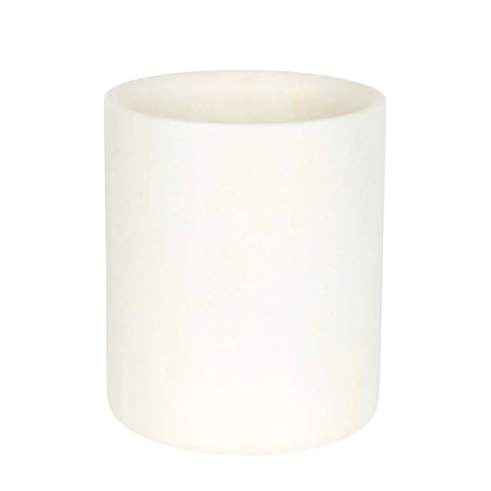 JAIPUR MARBLE WINE COOLER SMALL WHITE