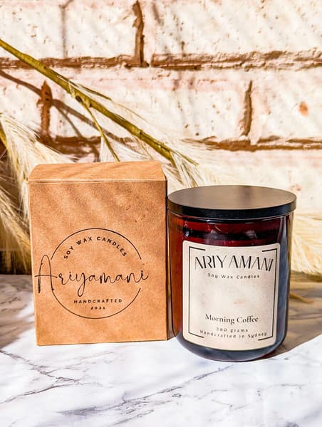 Morning Coffee Ariy Amani Soy Wax Candle