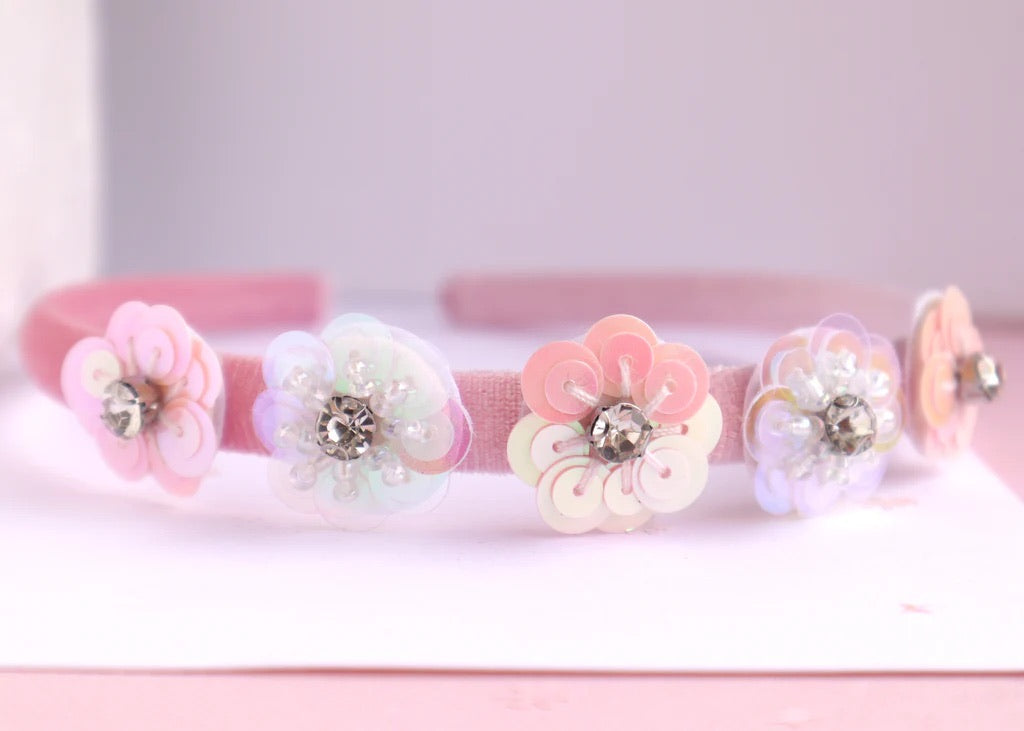 Jewel Flower Headband