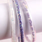 Purple Glitter Elastic Bracelet