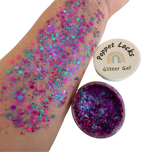 Triple Treat Glitter Gel  - Hair, face & body