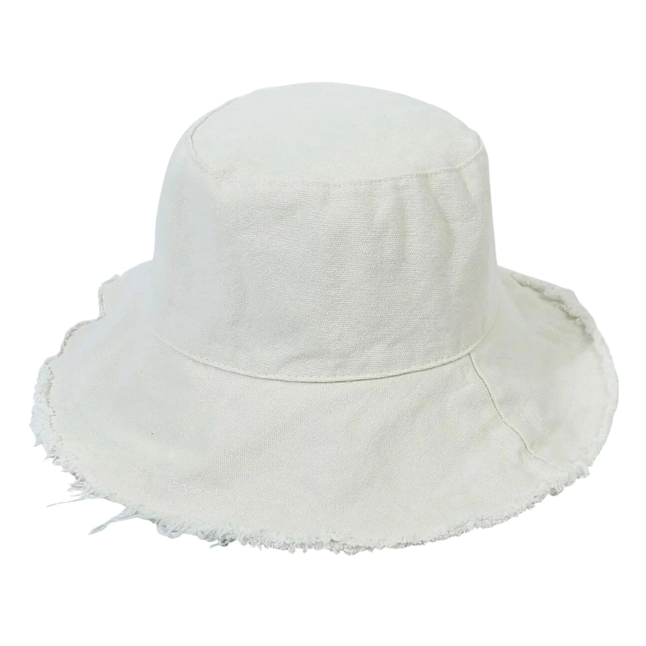 Rachel Raw Edge Bucket Hat