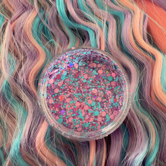 Sorbet Glitter Gel  - Hair, face & body