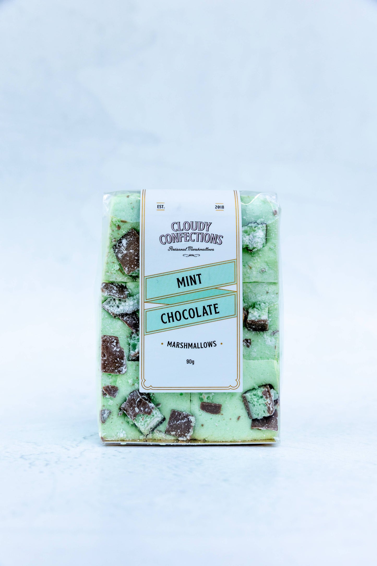 Mint Chocolate Marshmallows