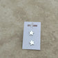 Acrylic Star Stud - Silver