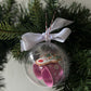 Pink Reindeer Snap Bracelet Christmas Bauble