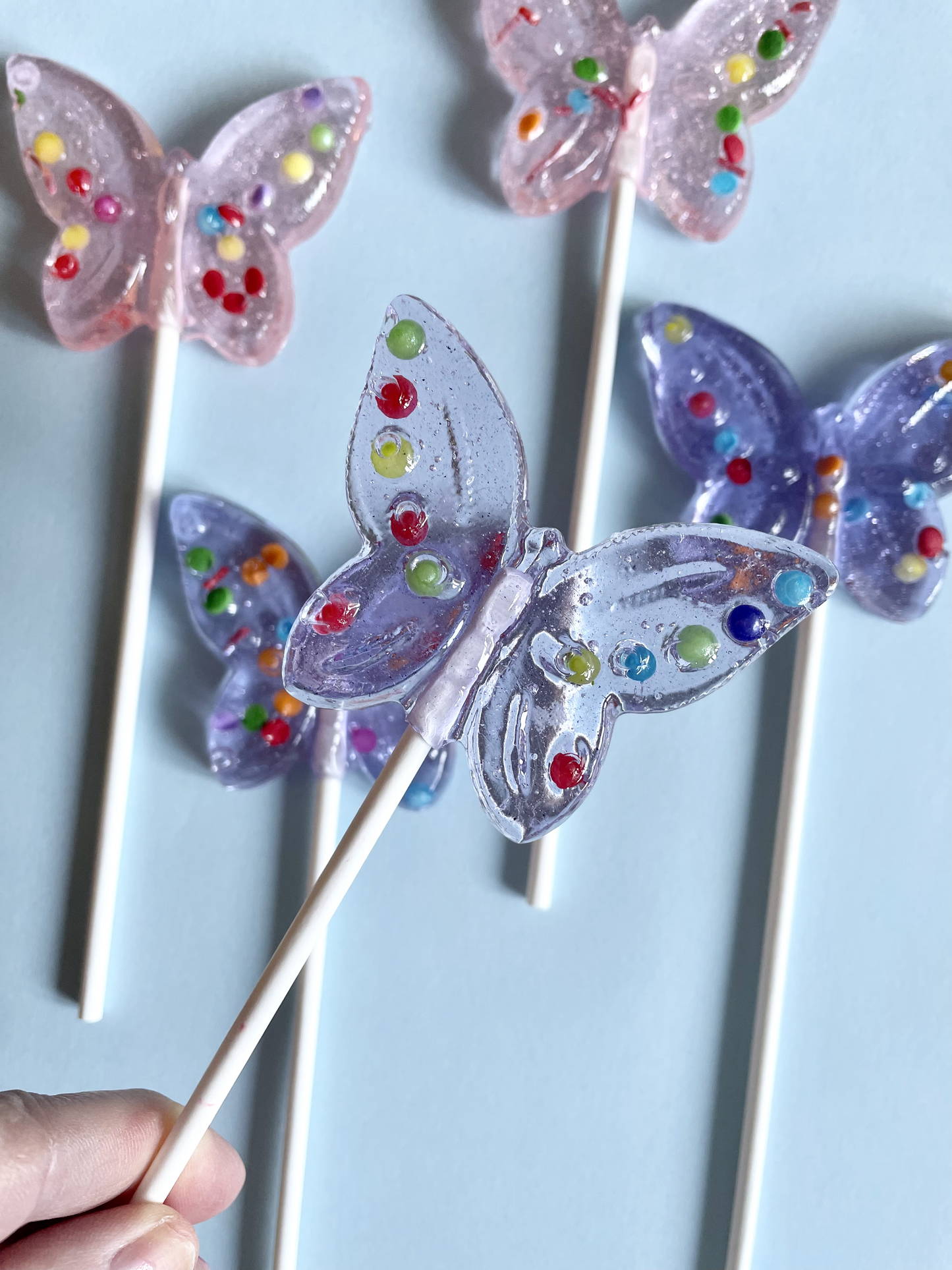 Pretty Butterfly Natural Blueberry (PURPLE)