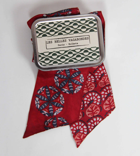 Red Bindweed Headband