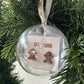 Acrylic Stud Christmas Bauble