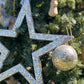 Large Lucia Beaded Timber Star