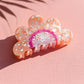 Pink Flower Claw