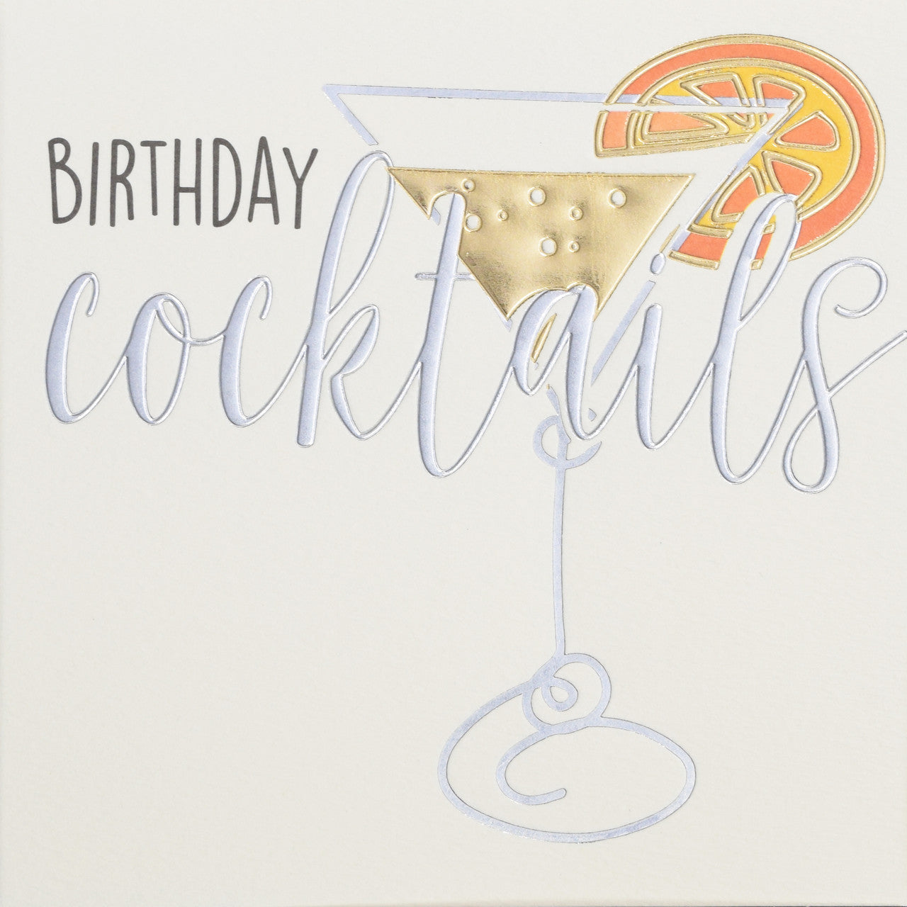 Birthday Cocktail Card