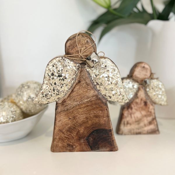 Lucia Timber Angel - Small