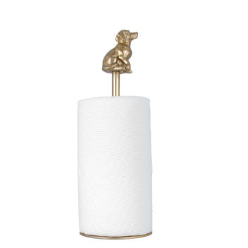 Dog Iron Paper Towel Holder