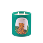 PINK MINT Amber & Musk Double Wick Soy Candle