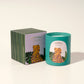 PINK MINT Amber & Musk Double Wick Soy Candle
