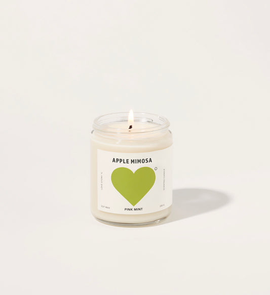 PINK MINT APPLE MIMOSA SOY CANDLE