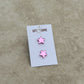 Acrylic Star Stud - Pink