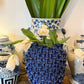 Mode Cress Vase in blue