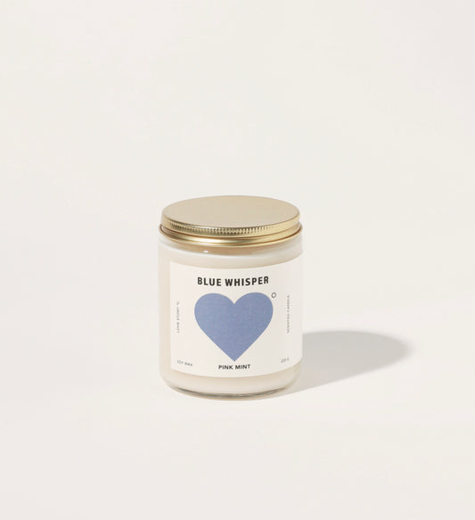 PINK MINT BLUE WHISPER SOY CANDLE