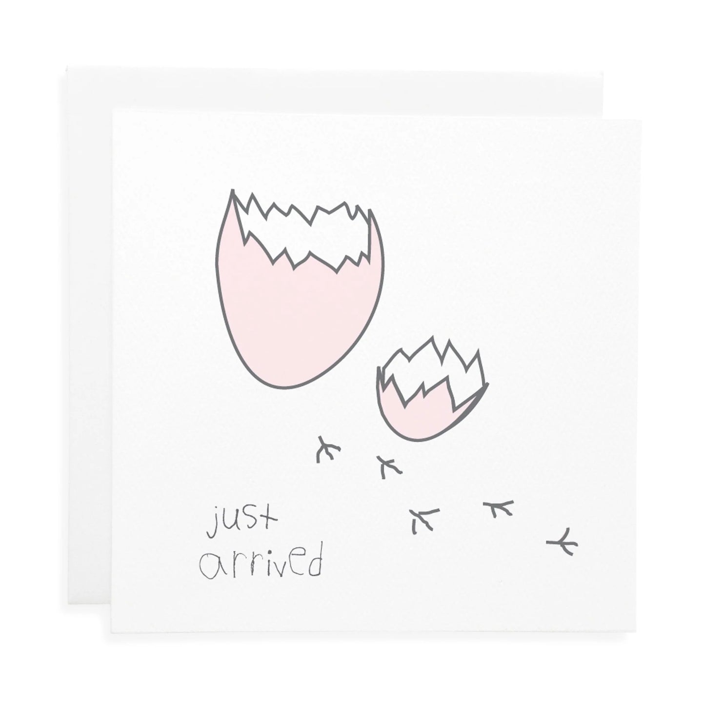 Just Arrived Card - Pink