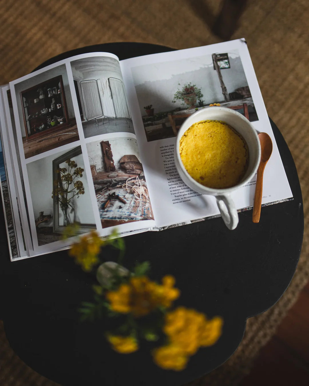 Passionfruit Mug Cake