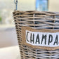 Rattan Champagne Bucket