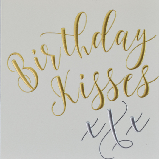 Birthday Kisses Card