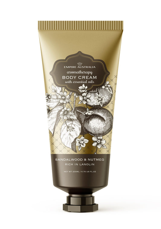 Sandalwood & Nutmeg Body Cream 235gm