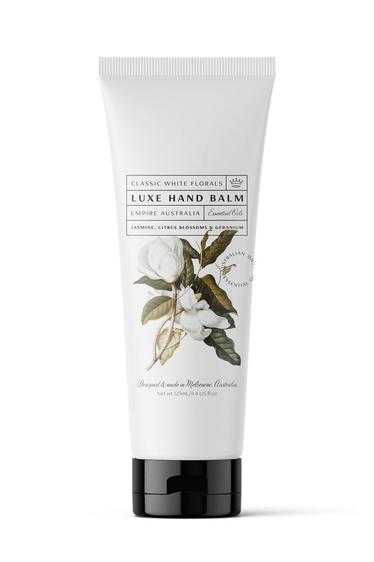 Classic White Florals Hand Balm