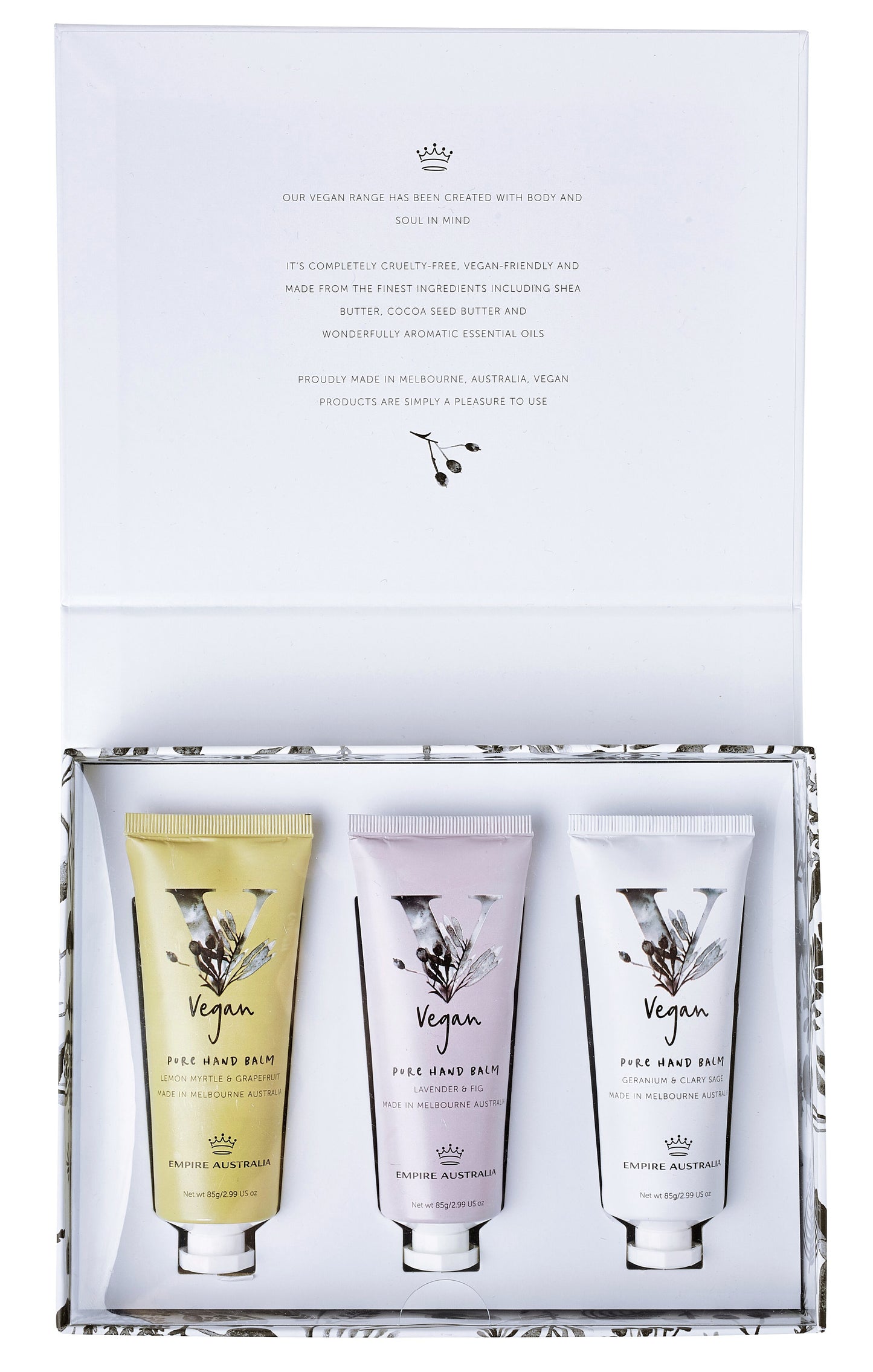 Vegan Hand Balm Boxed Trio 85g