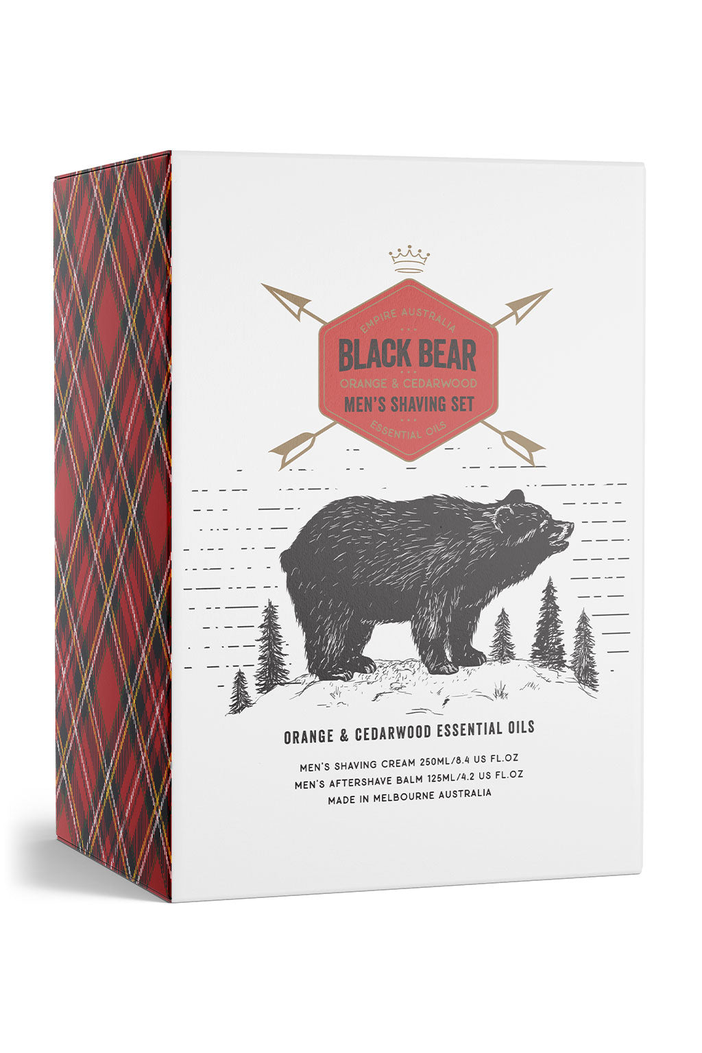 Black Bear Men’s Orange & Cedarwood Shave Gift Set