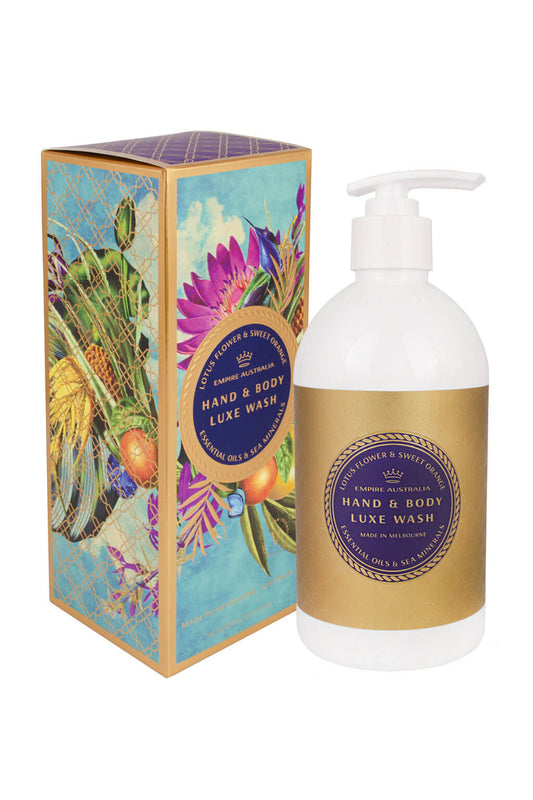 Lotus Flower & Sweet Orange Hand & Body Wash 500ml