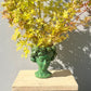 Green Lemon Head Vase