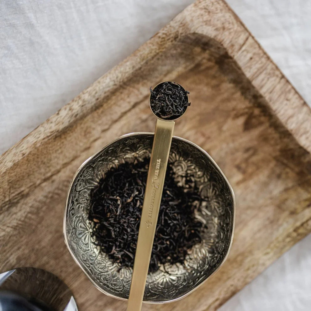 Gold Engraved Tea Collective Spoon