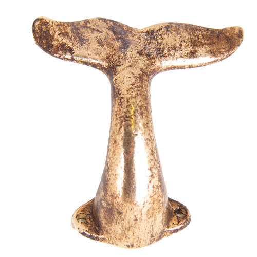 Pewter Whale Hook