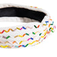 Adeline Aztec Beaded Knot Headband