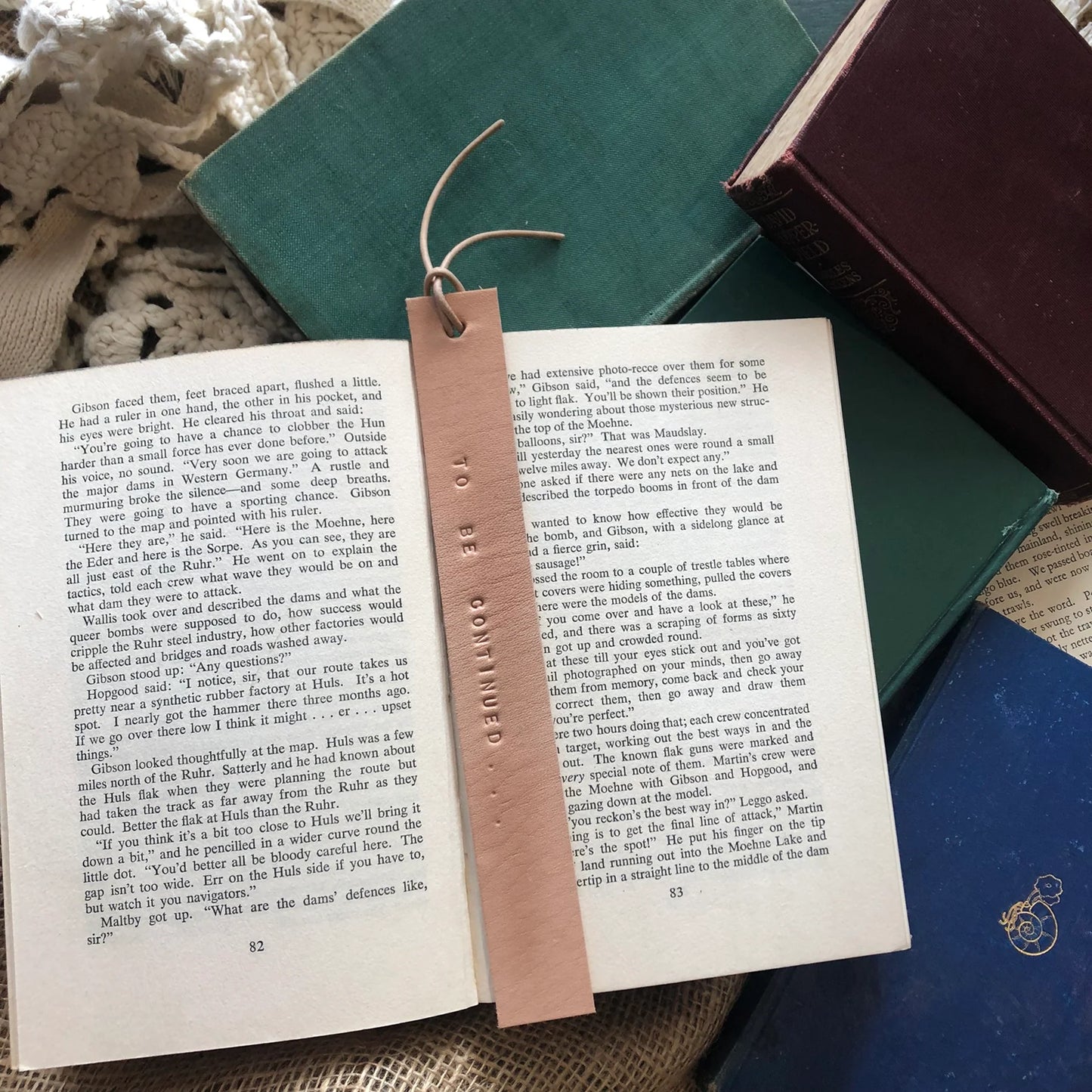 'TO BE CONTINUED' bookmark