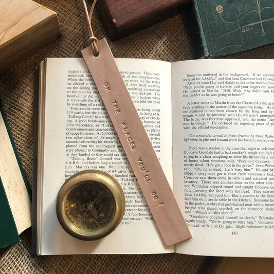 'OH THE PLACES YOU'LL GO' bookmark