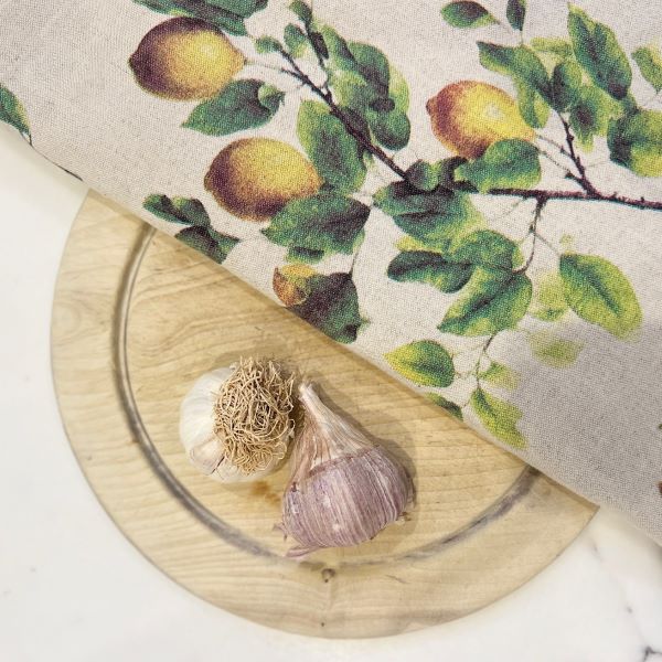 Como Tea Towel - Lemon