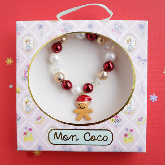 Gingerbread Man Elastic Bracelet