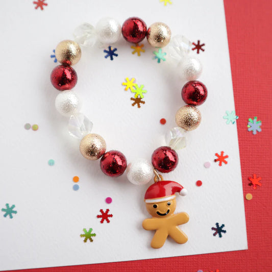 Gingerbread Man Elastic Bracelet