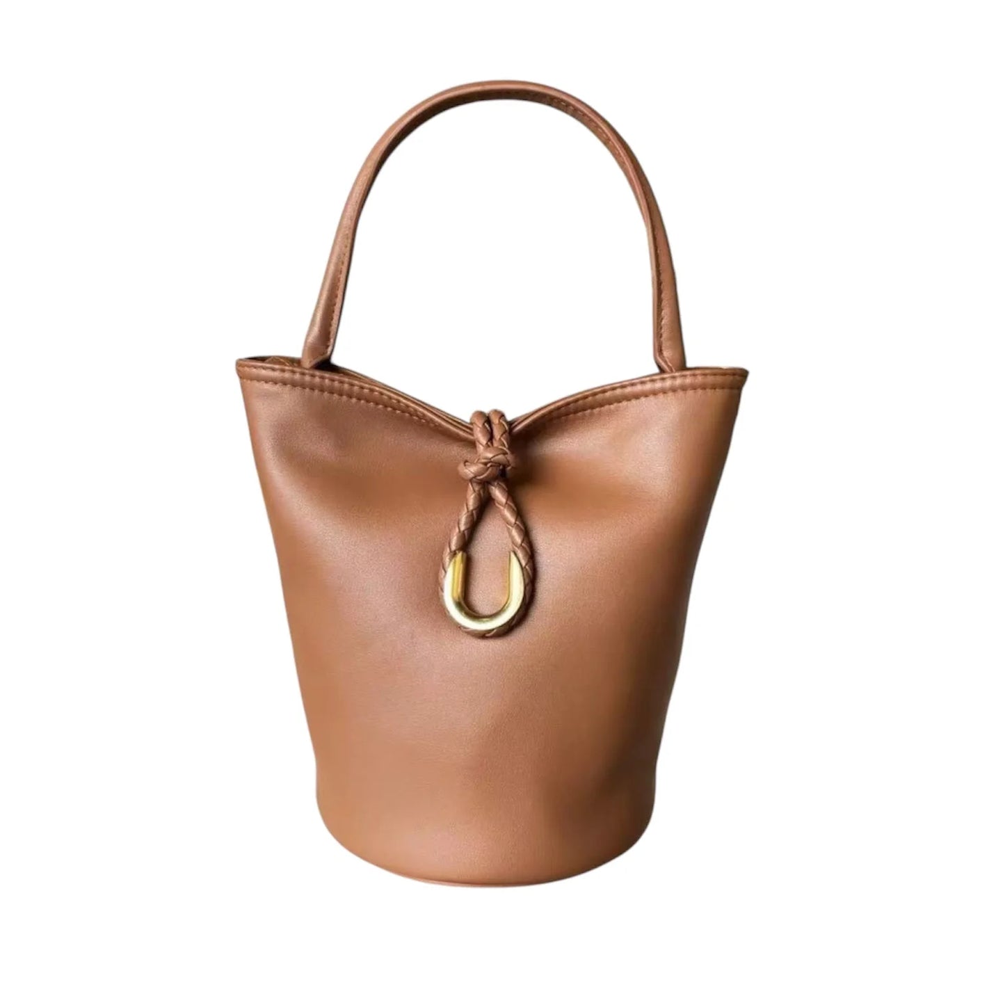 Paisley Bucket Bag - Tan