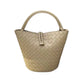 Paisley Bucket Bag - Oat Weave