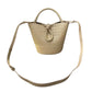 Paisley Bucket Bag - Oat Weave