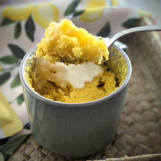 Passionfruit Mug Cake