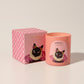 PINK MINT Peony Blush Double Wick Soy Candle