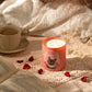 PINK MINT Peony Blush Double Wick Soy Candle