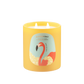 PINK MINT Pina Colada Double Wick Soy Candle